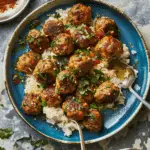 Moroccan-Spiced Chicken Meatballs