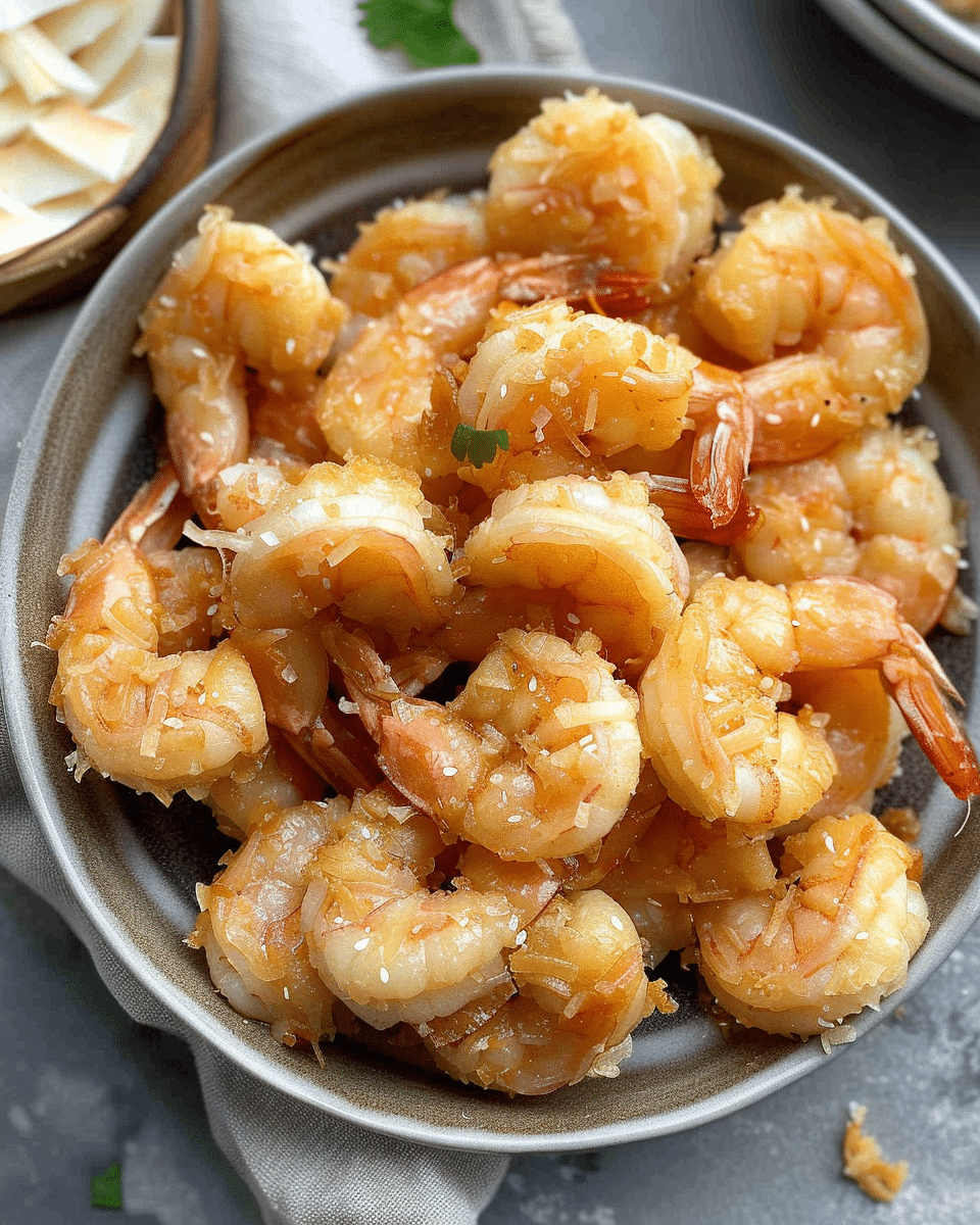 Best Chinese Coconut Shrimp (Buffet Style)