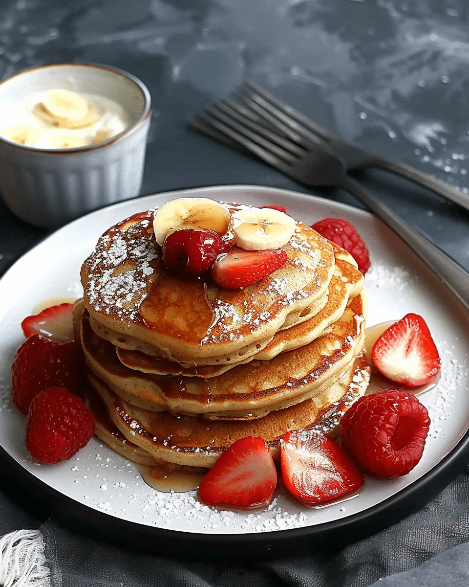 3-Ingredient Almond Butter Pancakes