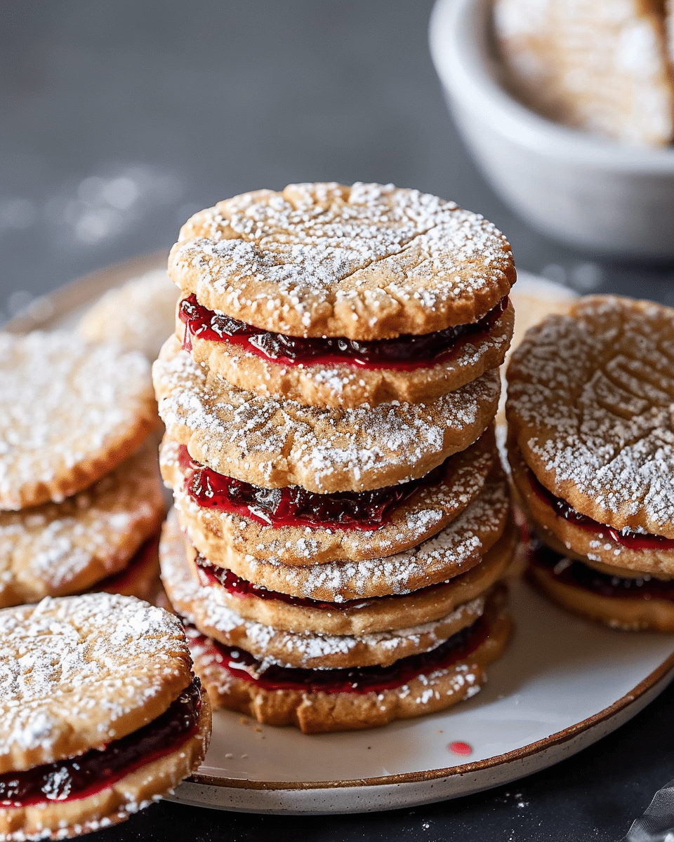 Jam Sandwich Cookies