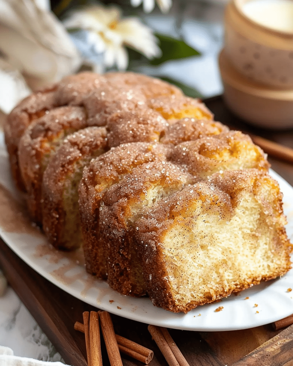 Cinnamon Sugar Donut Bread