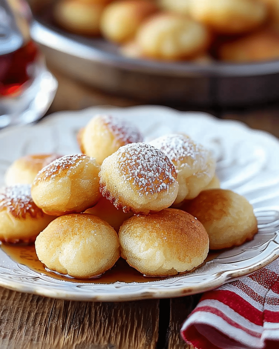 Maple Bacon Pancake Poppers