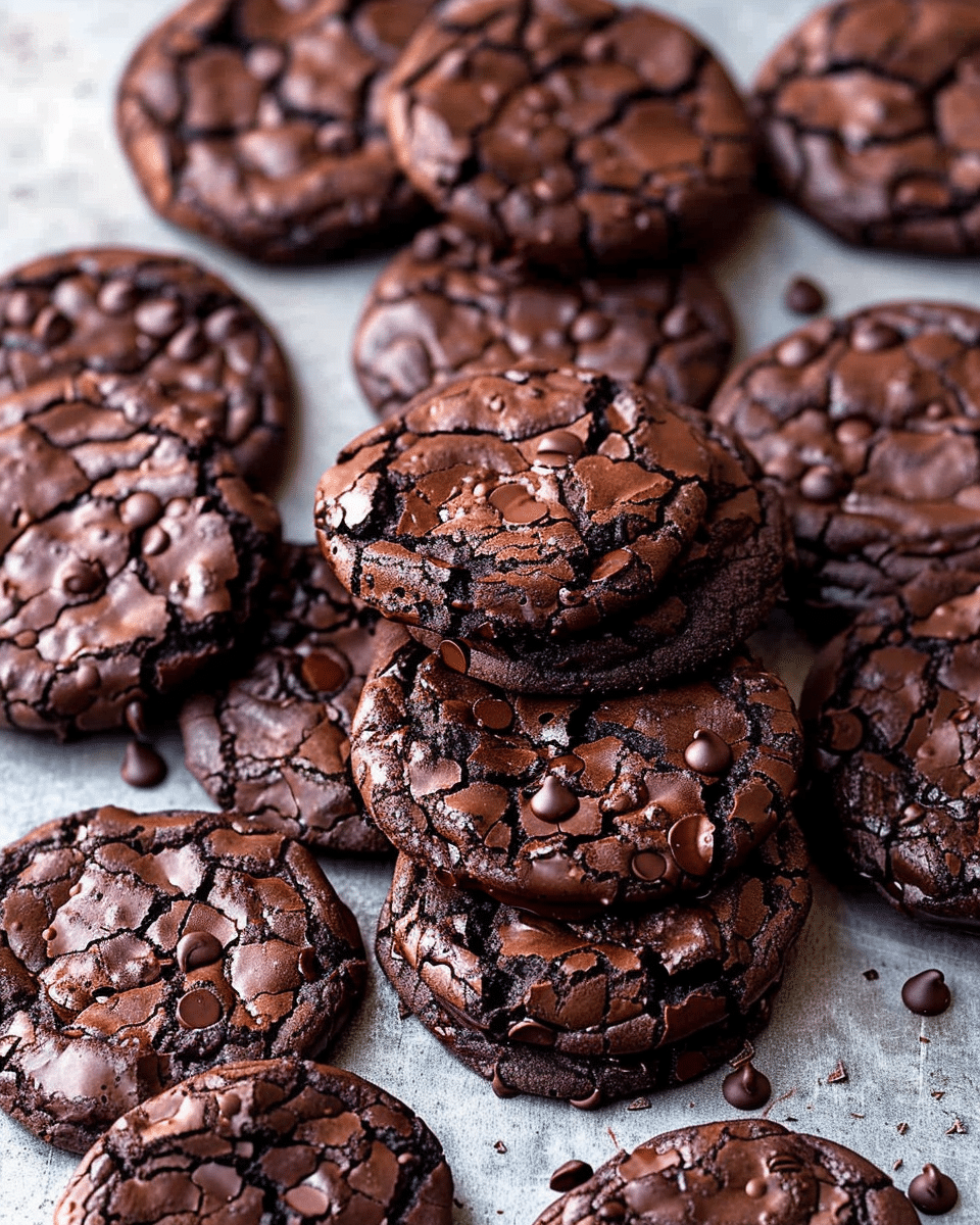 20-Minute Fudgy Chocolate Brownie Cookies