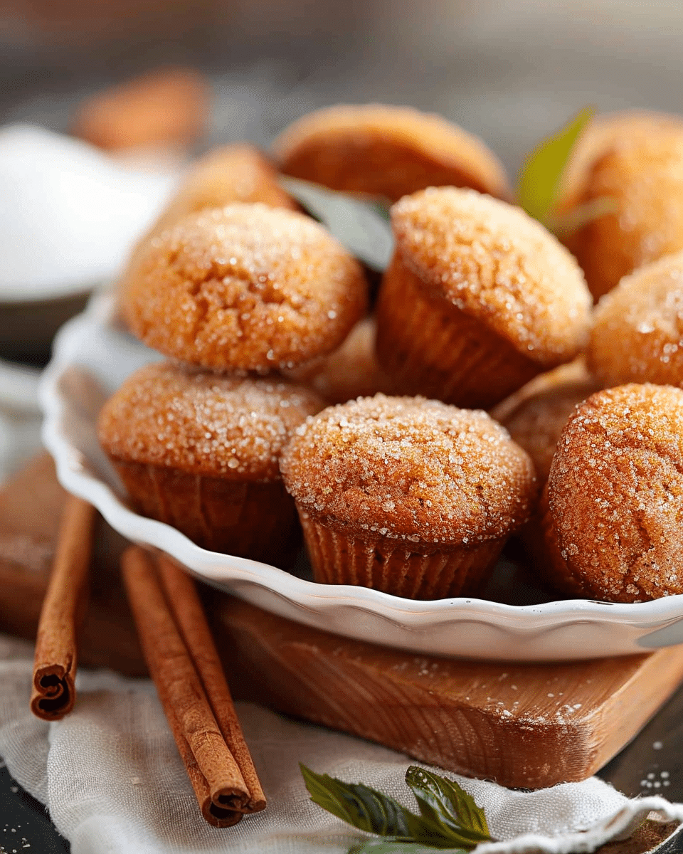 Mini Cinnamon Muffins