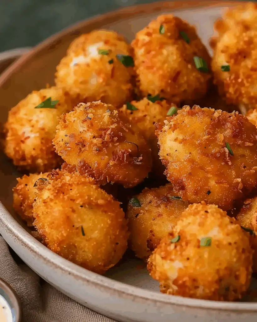 Chicken Malai Poppers