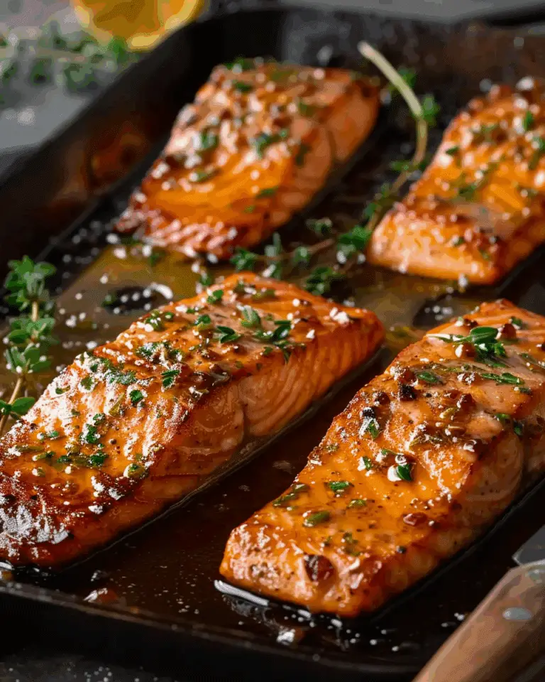 25-Minute One-Pan Honey Garlic Butter Salmon
