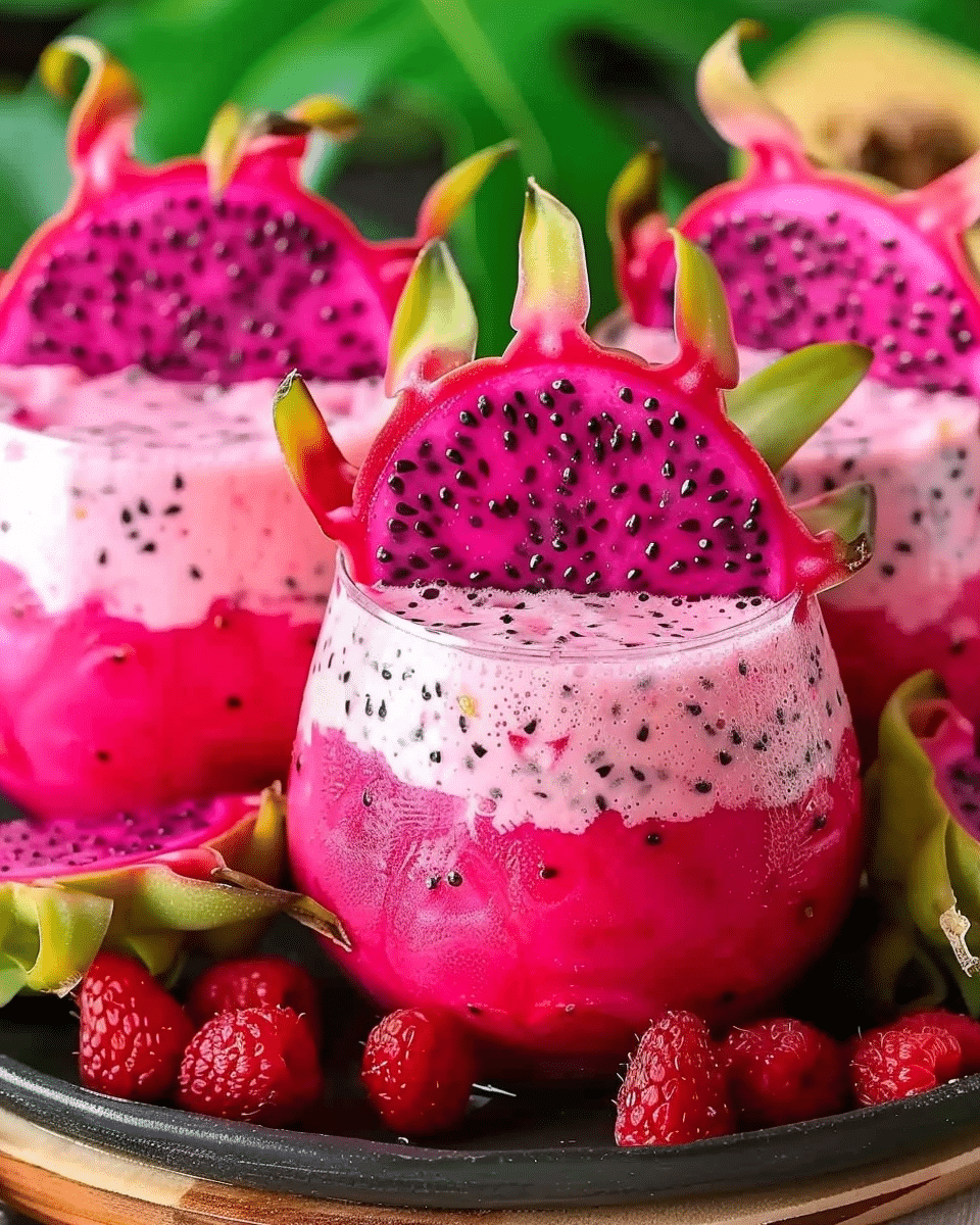 Pink Dragon Fruit Paradise