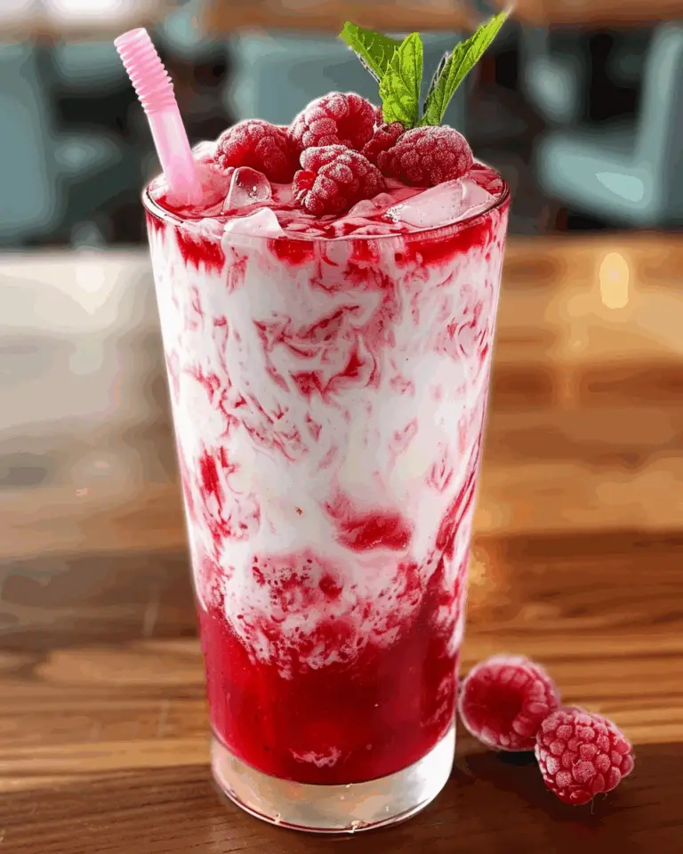 Raspberry Dream Dirty Soda
