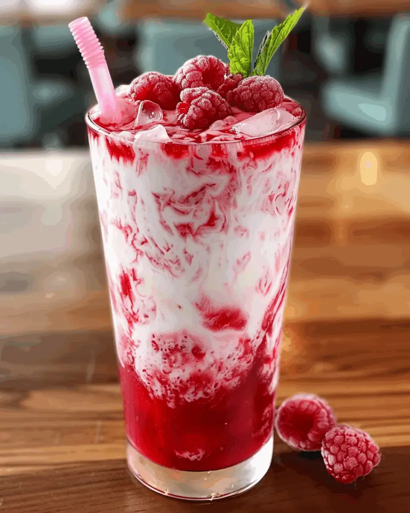 Raspberry Dream Dirty Soda