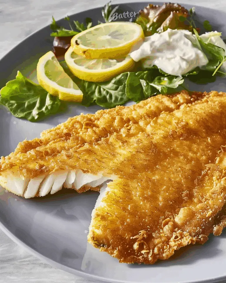 “Batter” Dipped Fish (Oven-Baked Crispy Version)