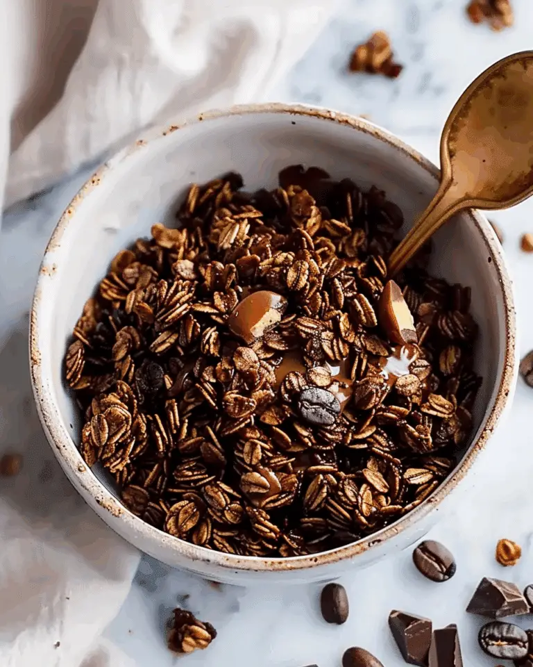 Chocolate Espresso Granola: The Incredible Ultimate Recipe You Need
