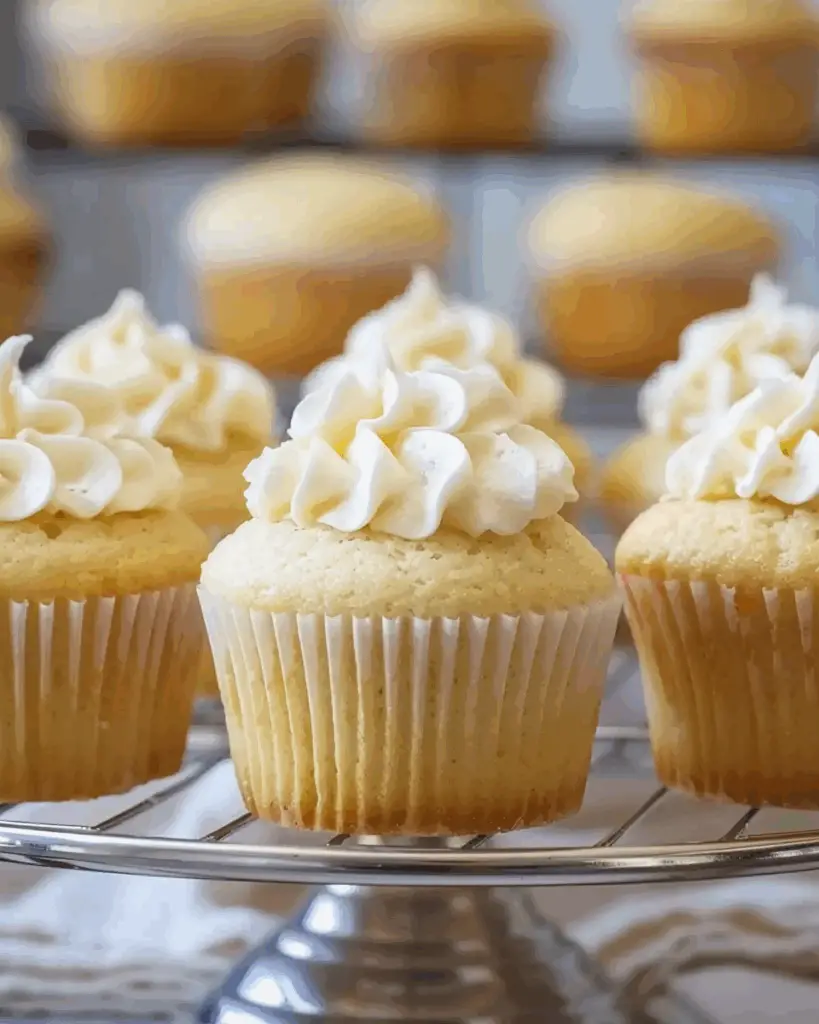 Yummy Vanilla Cupcakes
