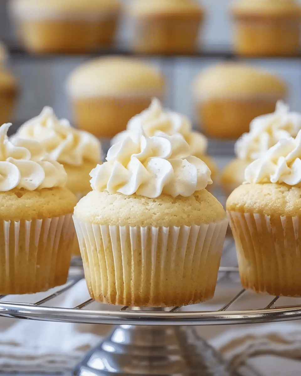 Yummy Vanilla Cupcakes