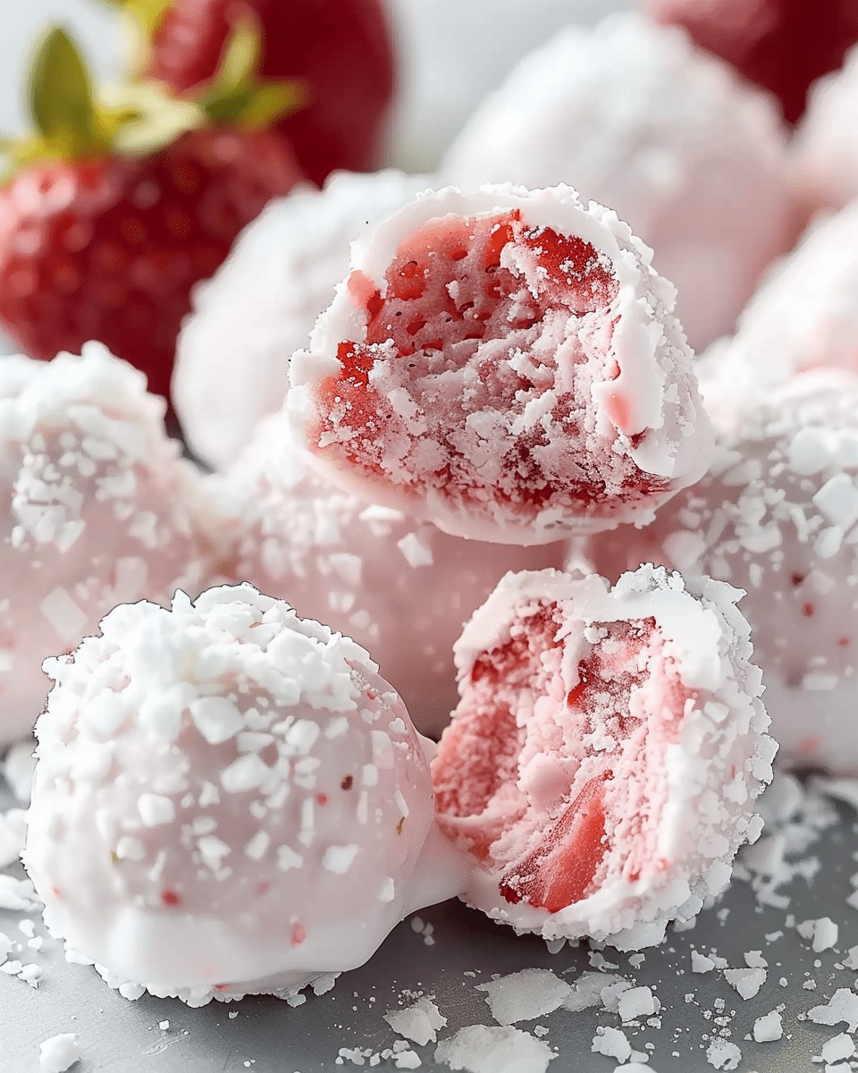 Strawberry Truffles