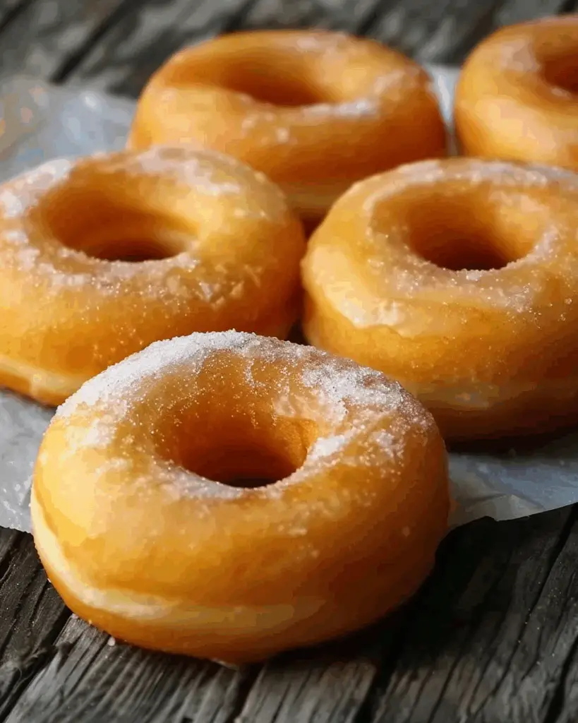 Fluffy Fried Doughnuts Recipe