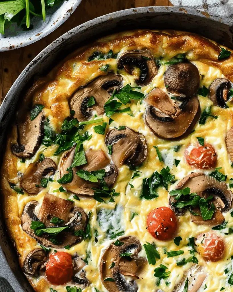 Mushroom Frittata