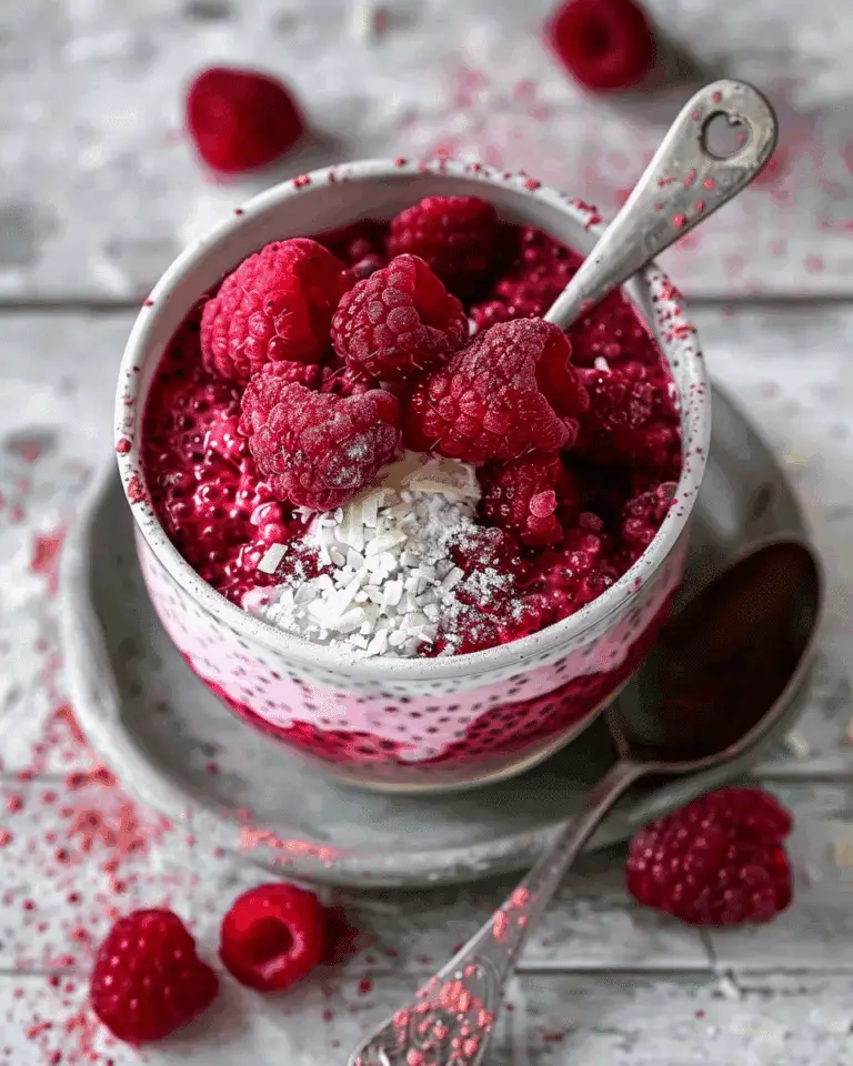 Raspberry Chia Pudding