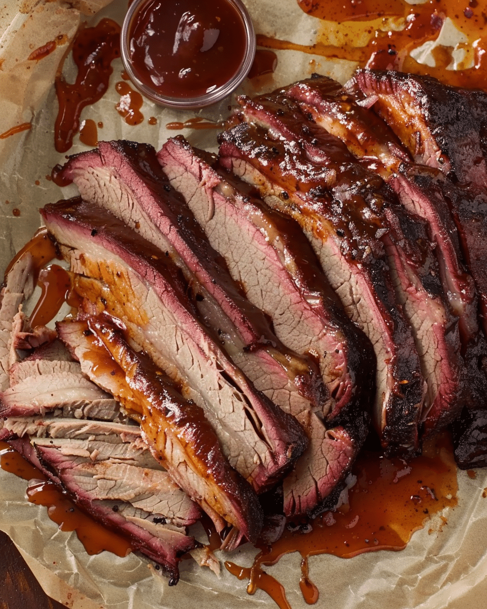Tender Brisket with Homemade Barbecue Sauce Recipe