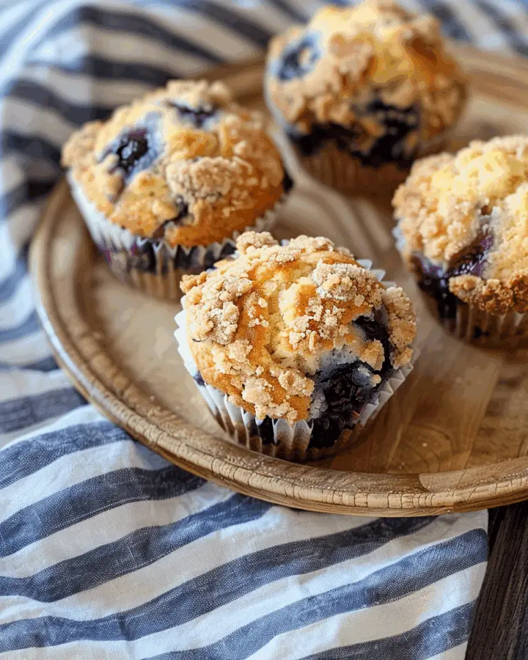 Bakery-Style Blueberry Muffins