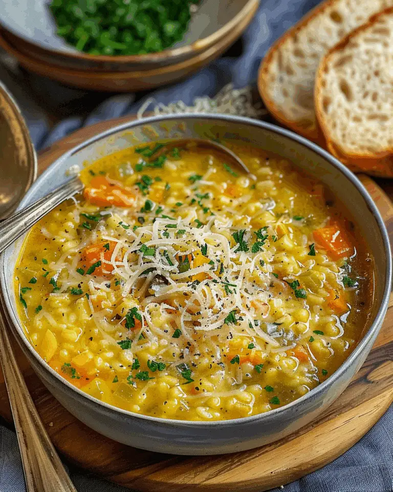 Italian Penicillin Soup Recipe