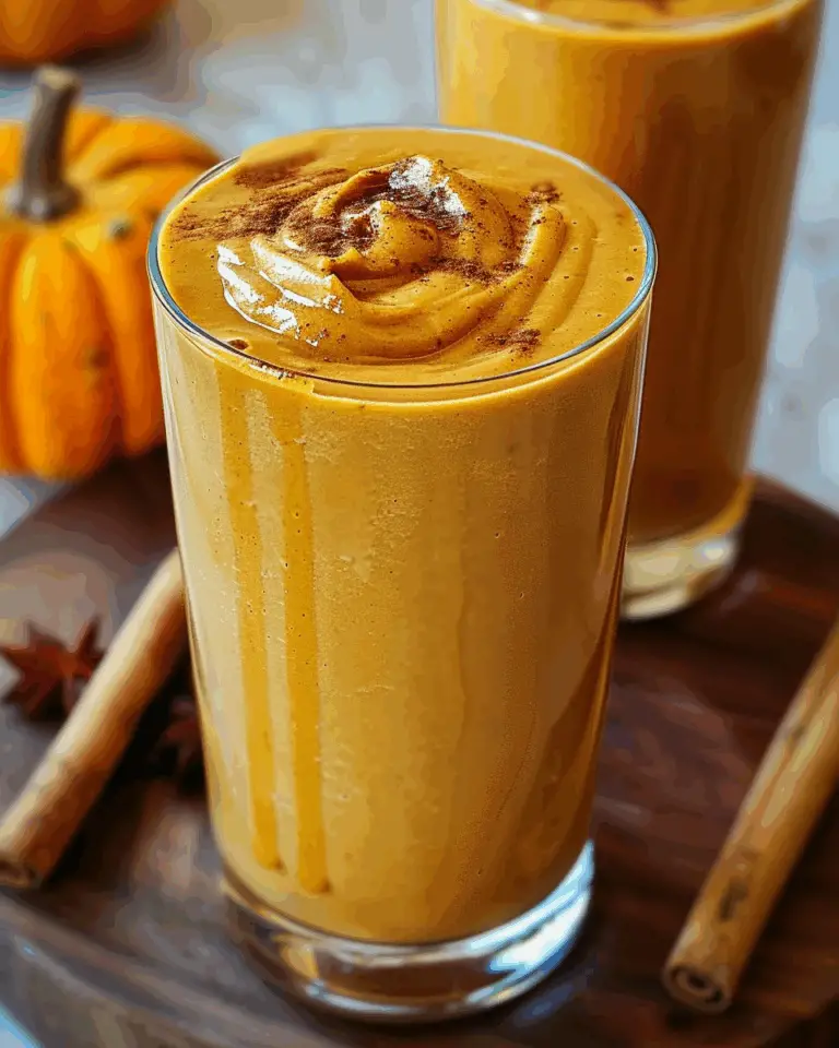 Peanut Butter Pumpkin Smoothie