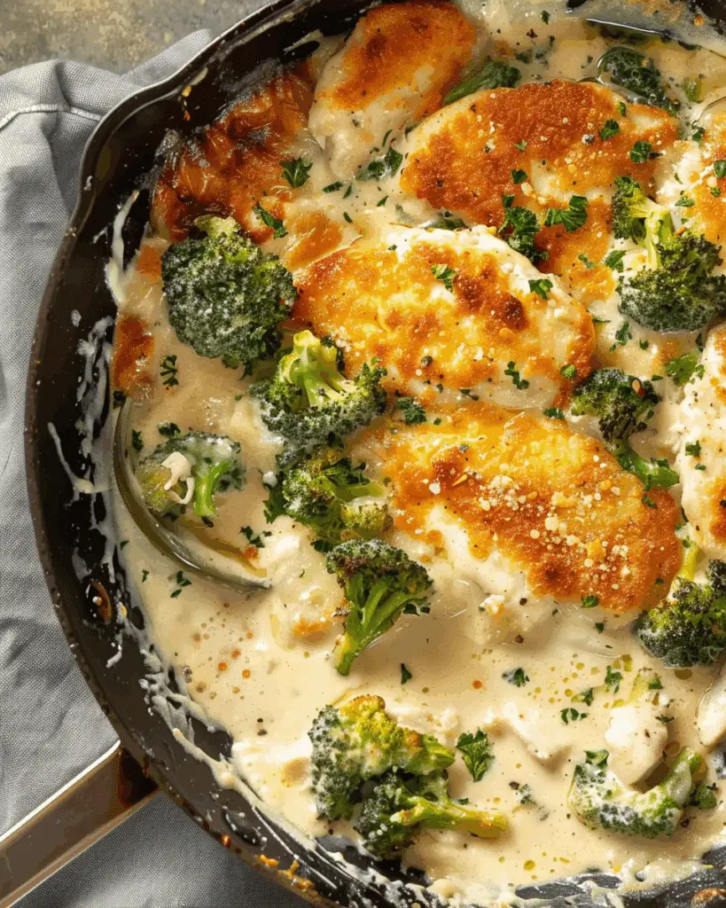 Skillet Chicken Divan