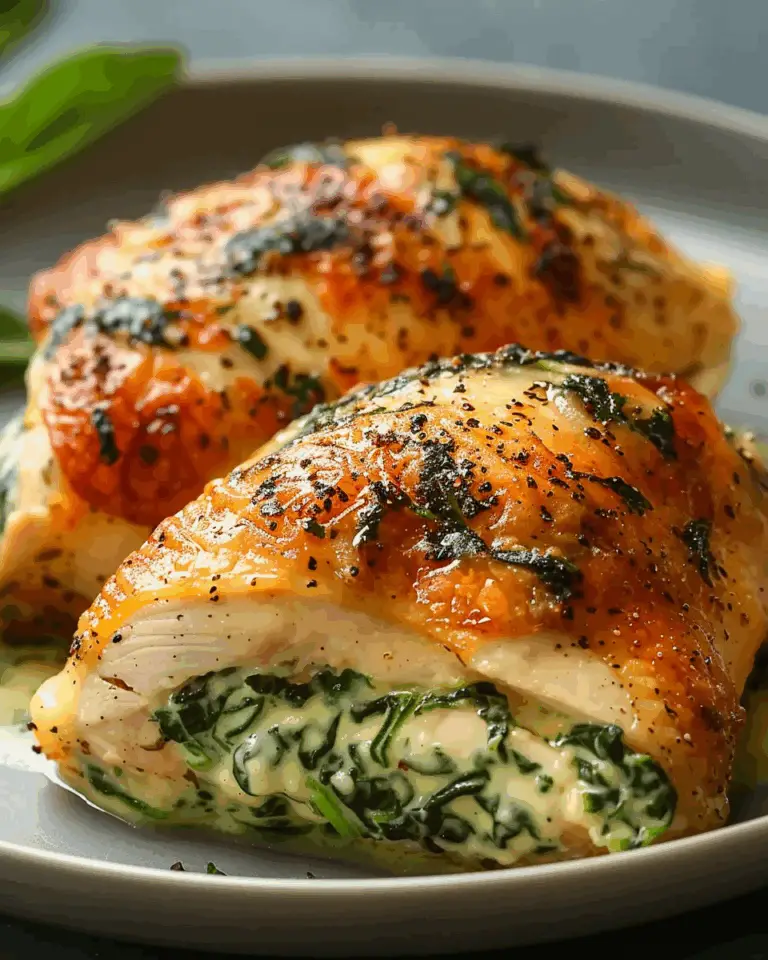 Spinach Stuffed Chicken