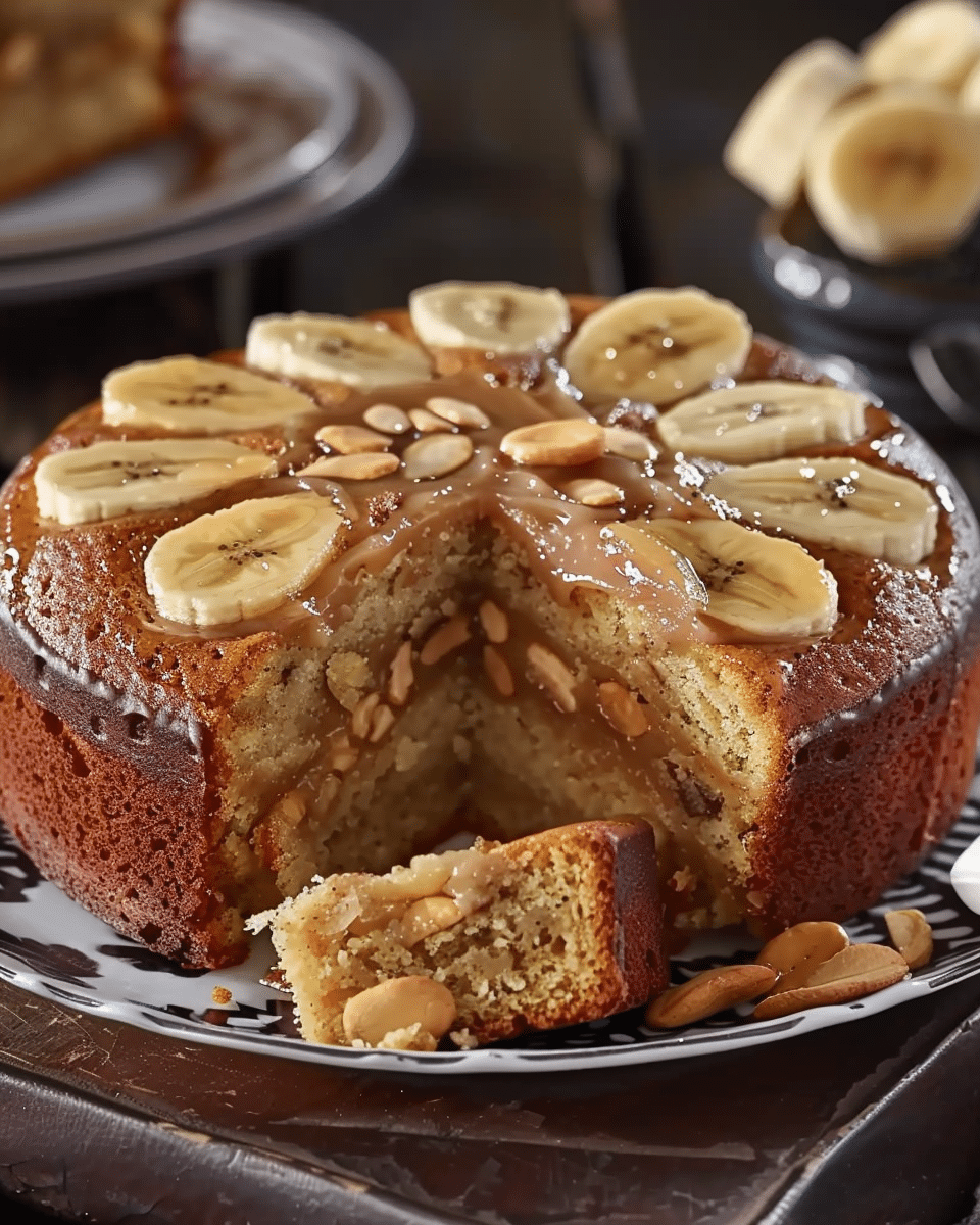 Loaded Banana Cake