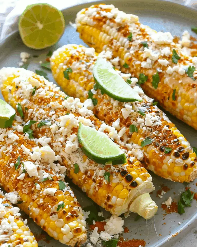 Mexican Street Corn (Elote)