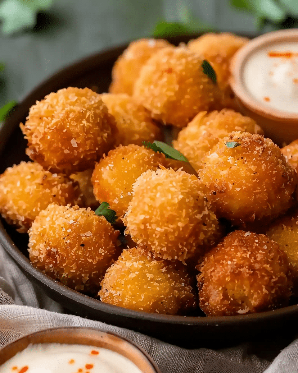 Chicken Malai Poppers