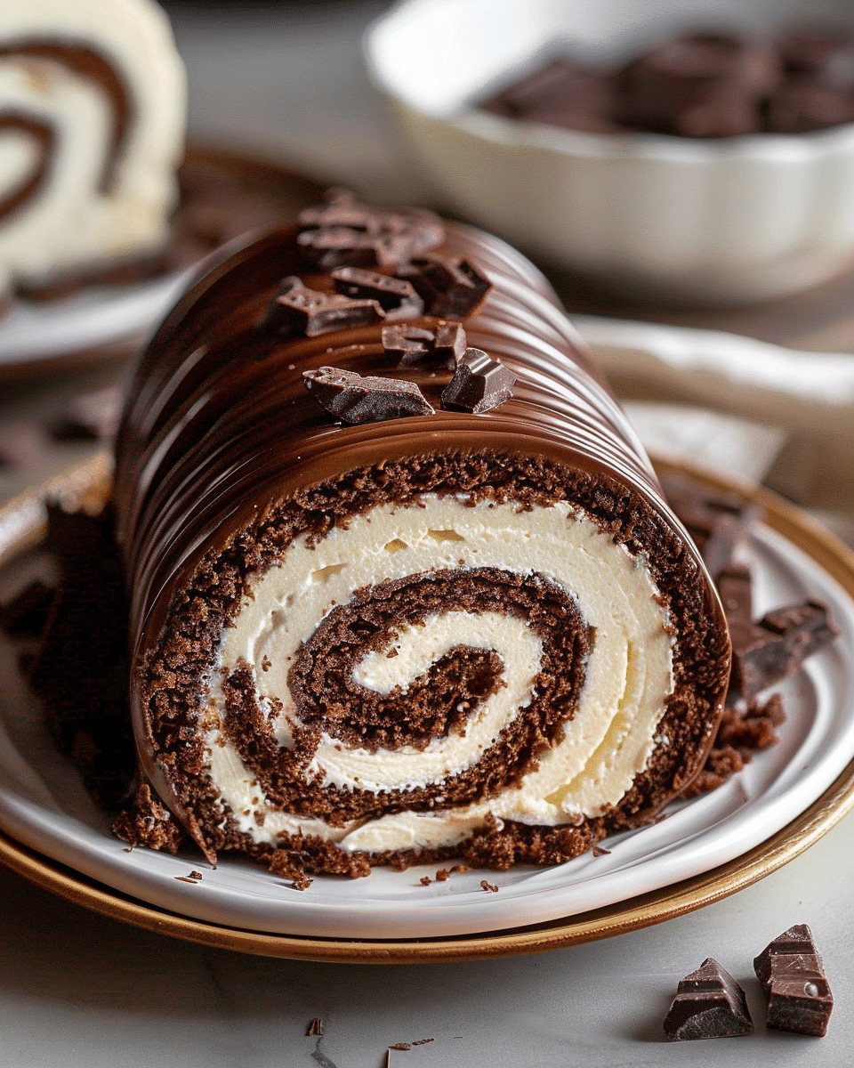Choco Swiss Roll Delight (Chef Tresh Style)