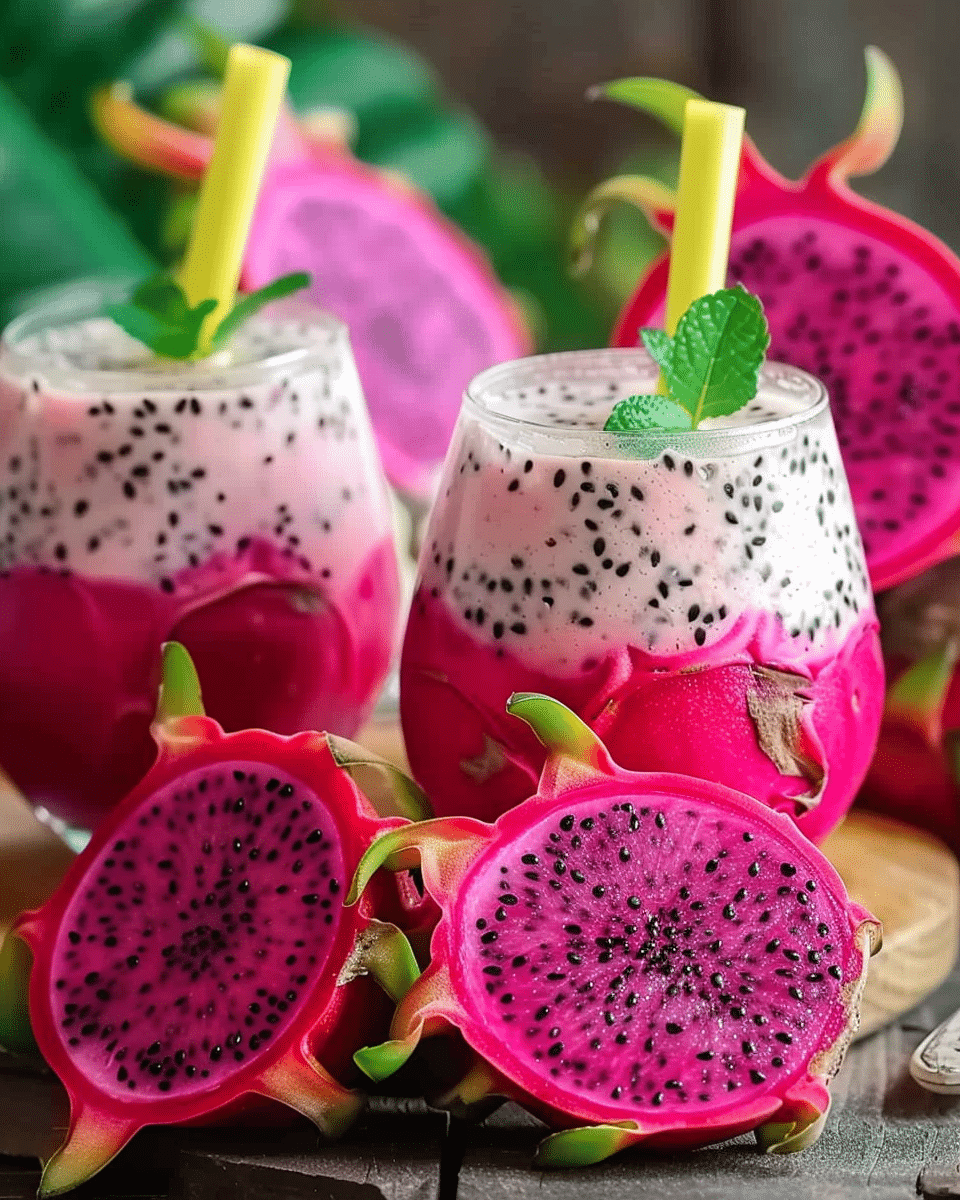 Pink Dragon Fruit Paradise
