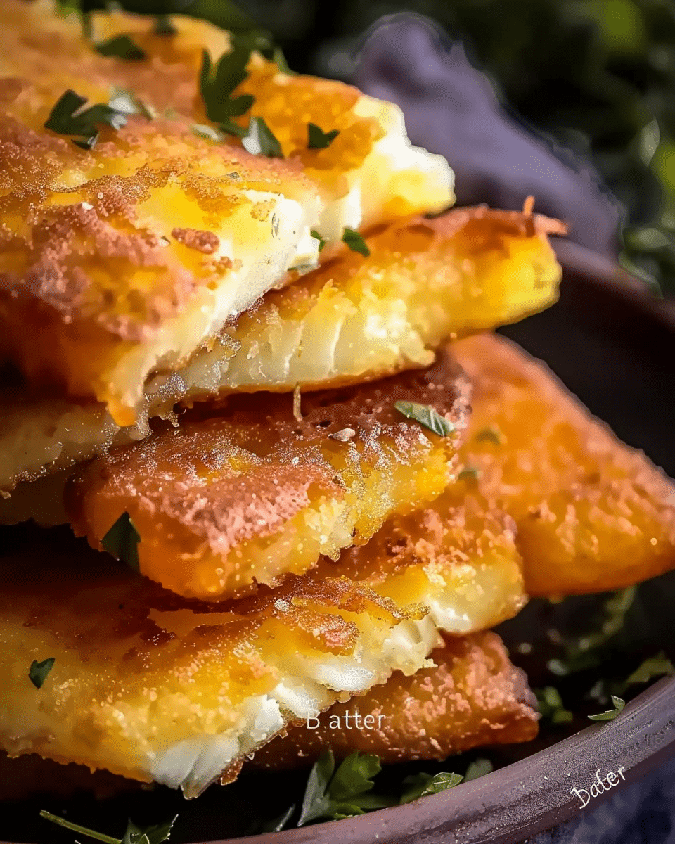 “Batter” Dipped Fish (Oven-Baked Crispy Version)