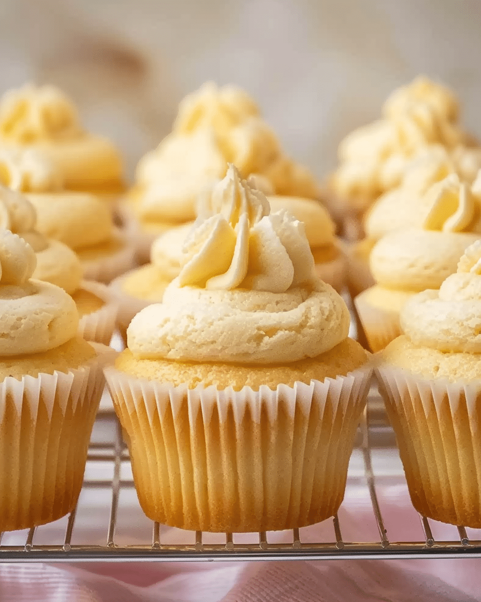 Yummy Vanilla Cupcakes