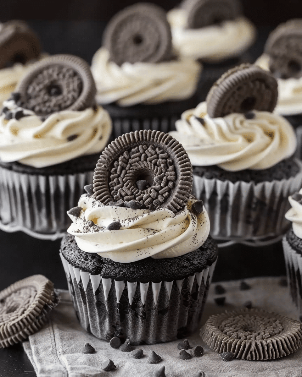 Cookies and Cream Cupcakes