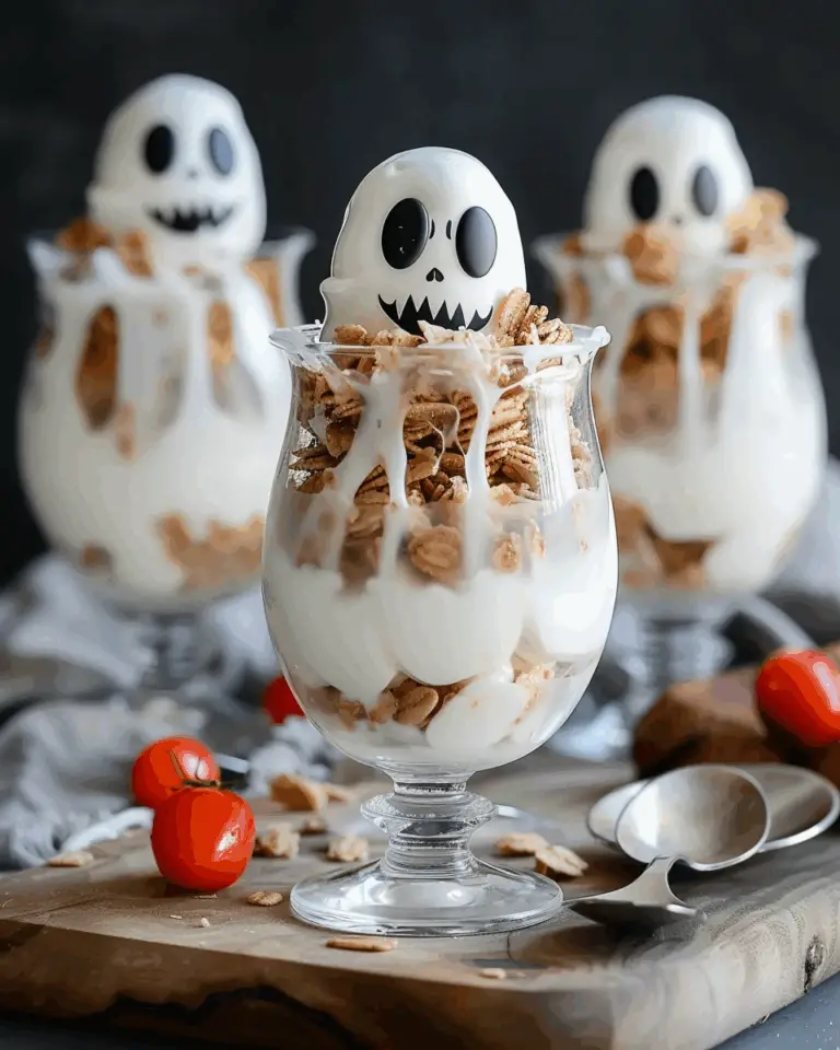Ghostly Yogurt Parfaits: 3 Spooky‑Delicious Layers