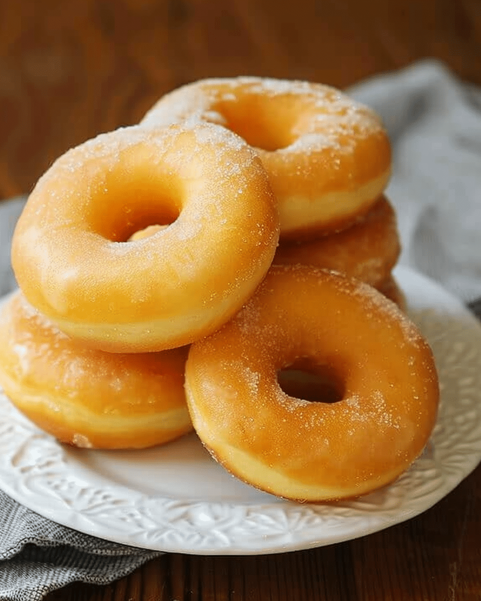 Fluffy Fried Doughnuts Recipe
