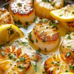 Lemon Garlic Butter Scallops