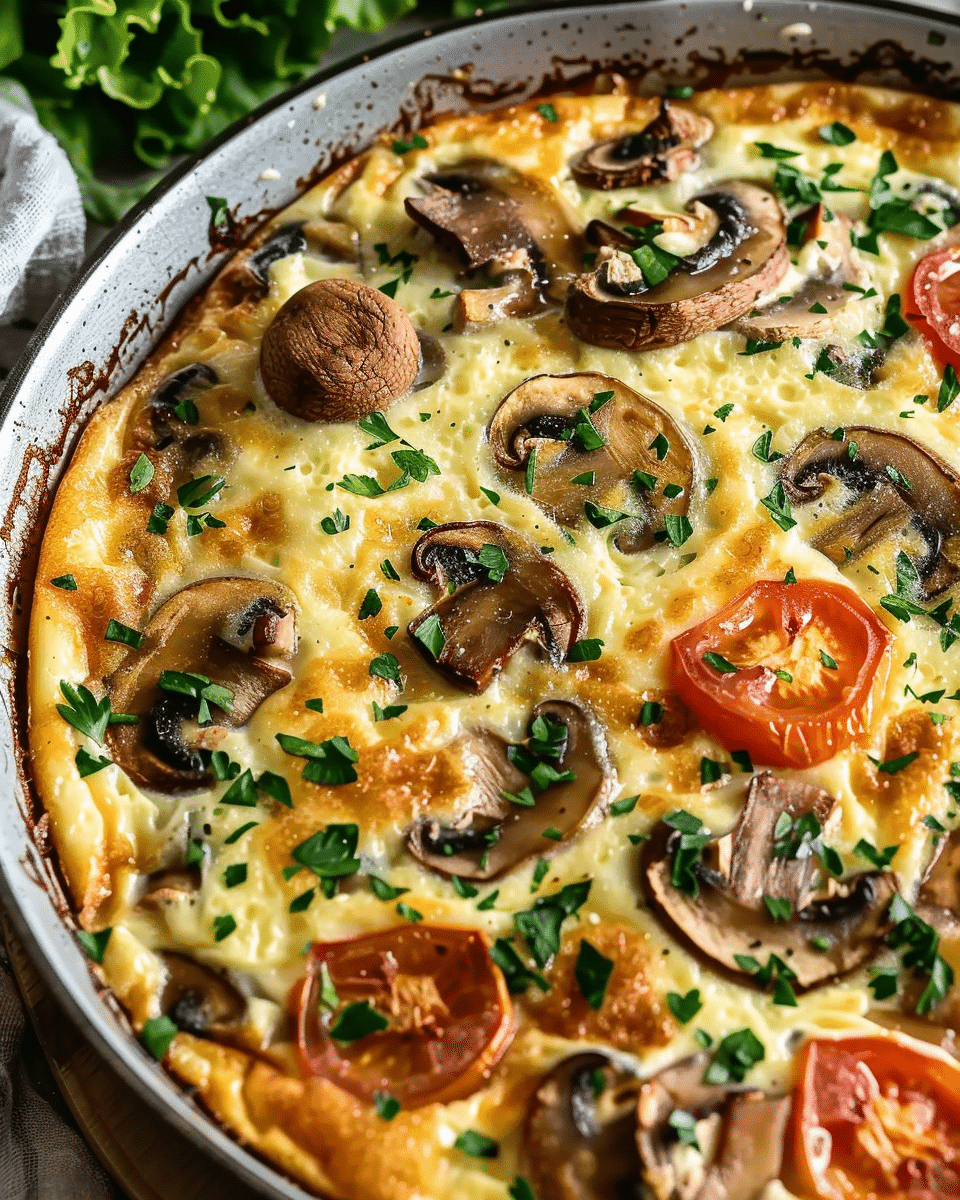 Mushroom Frittata