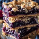 Blueberry Crumble Bars
