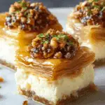 Mini Baklava Cheesecakes