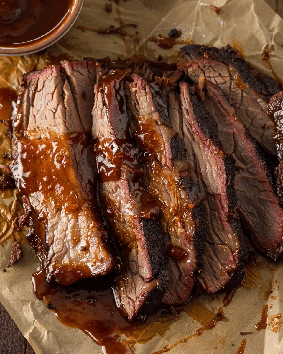 Tender Brisket with Homemade Barbecue Sauce Recipe
