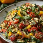 Grilled Veggie Quinoa Salad Recipe