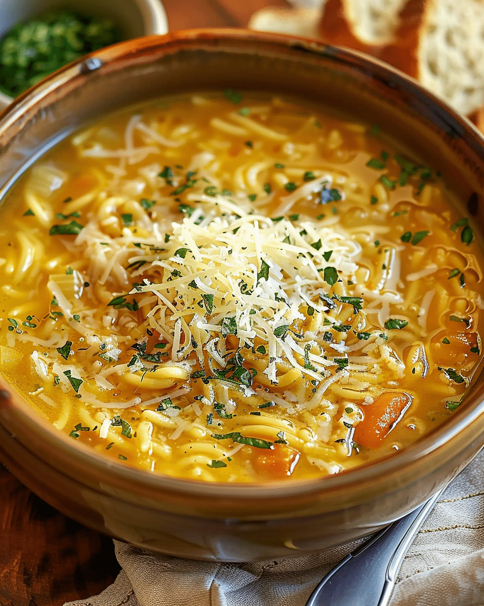 Italian Penicillin Soup Recipe