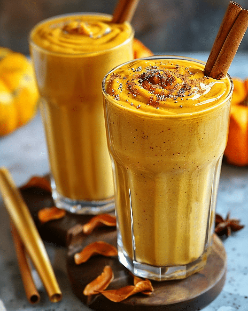 Peanut Butter Pumpkin Smoothie
