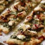 Pesto Chicken Flatbread: A Delicious and Easy Recipe for Dinner