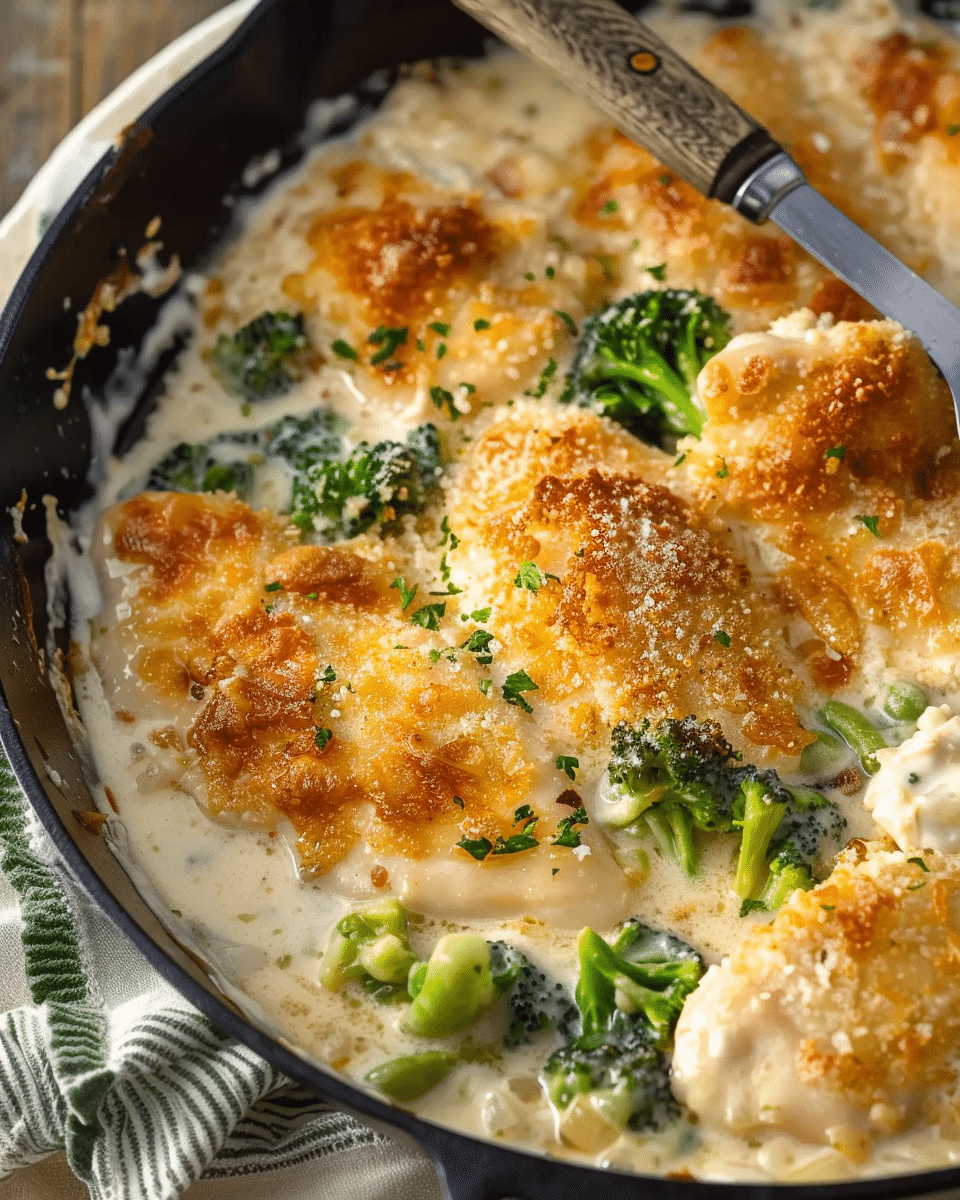 Skillet Chicken Divan