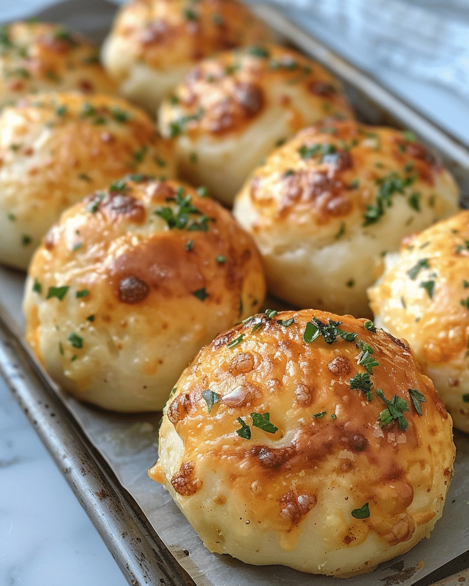 Cheesy Garlic Butter Bombs