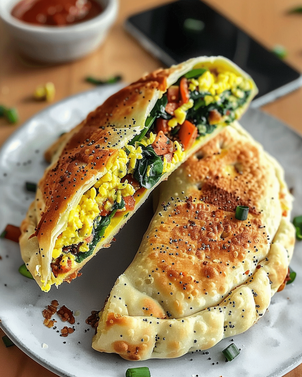 High Protein Breakfast Hot Pockets