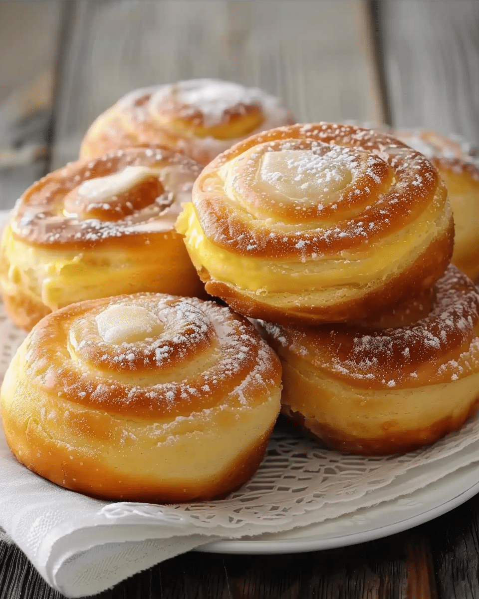 Custard Sweet Buns (Bakery Style)